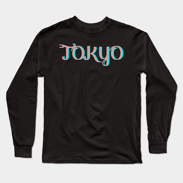 Tokyo Long Sleeve T-Shirt by FromBerlinGift